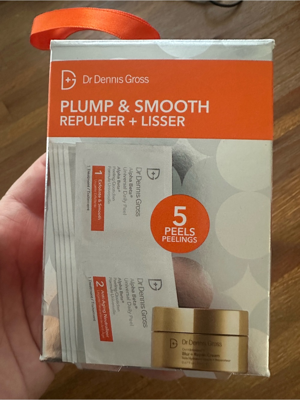 Dr. Dennis Gross Plump & Smooth Peel Kit — Orange